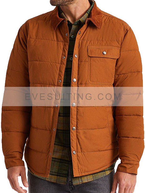 Yellowstone Season 4 Walker Puffer Cotton Jacket