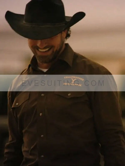 Yellowstone Season 5 Brown Shirt