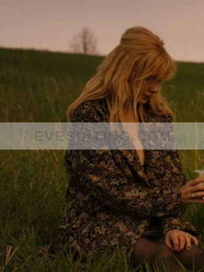 Yellowstone Season 5 Kelly Reilly Floral Coat