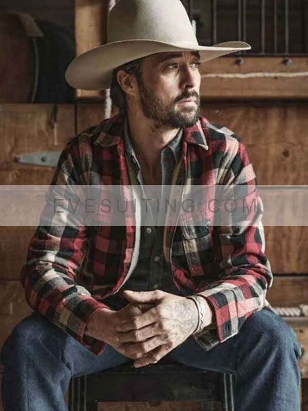 Yellowstone Walker Season 3 Plaid Jacket