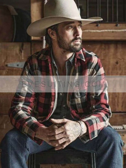Yellowstone Walker Season 3 Plaid Jacket