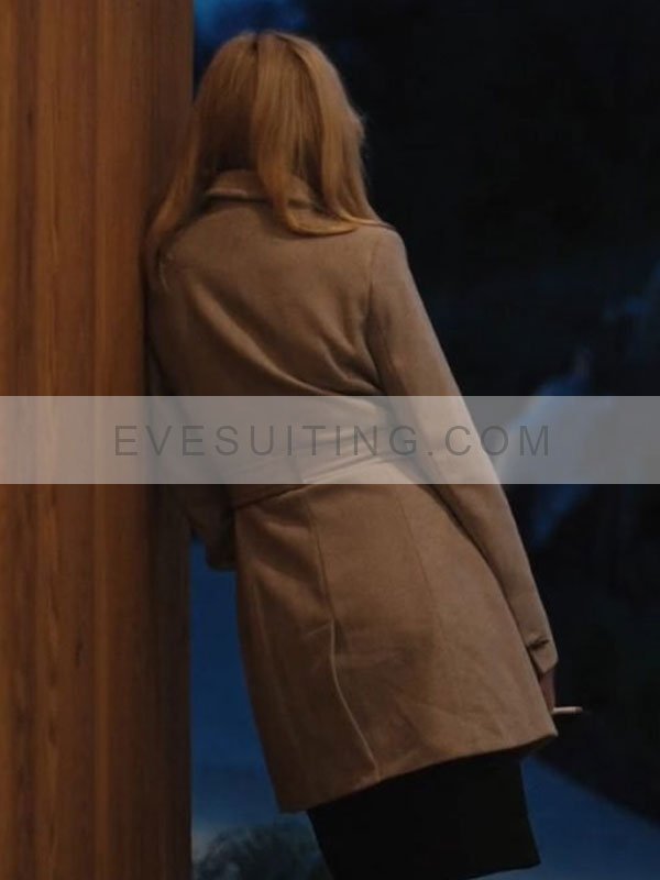 Yellowstone White Wool Coat