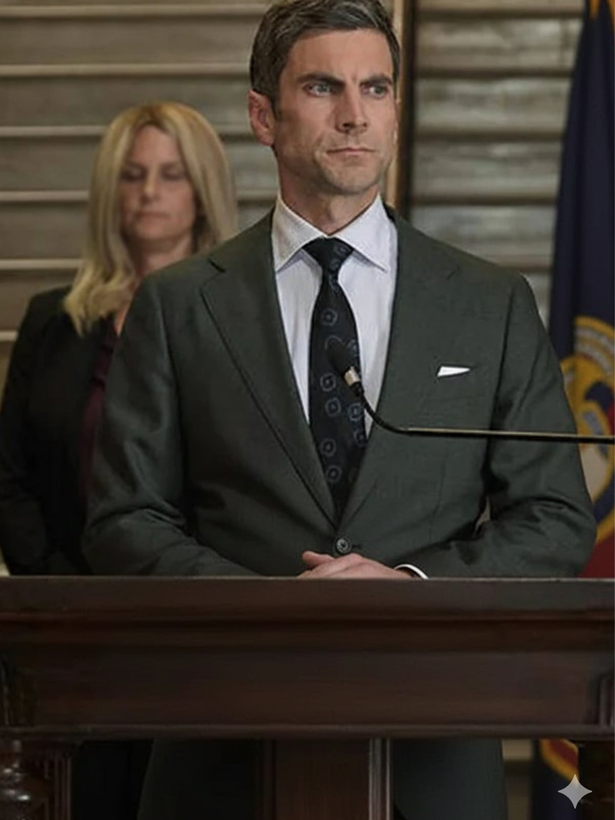 Jamie Dutton Yellowstone Season 5 Grey Charcoal Blazer