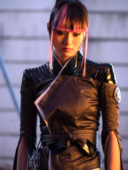 Yukio Deadpool 2 Shioli Kutsuna Black Jacket