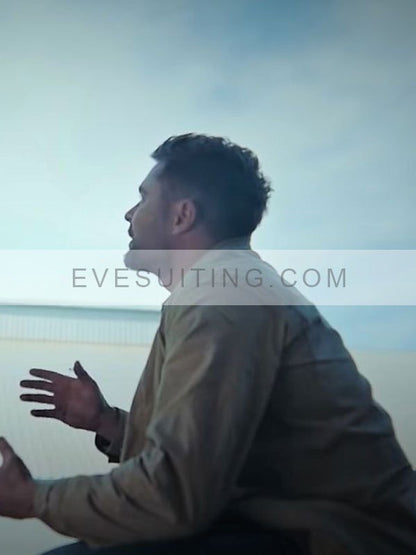 Zac Efron Firestarter 2022 Andy McGee Brown Cotton Jacket