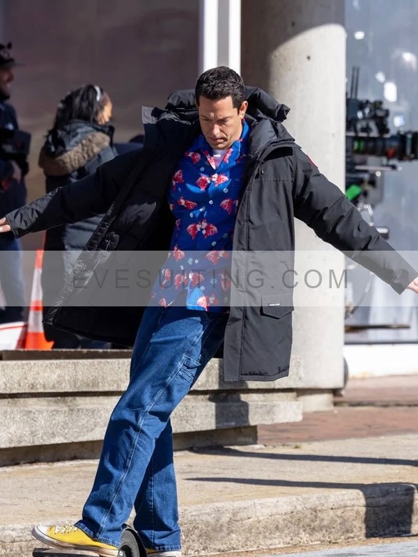 Zachary Levi Harold and the Purple Crayon 2024 Hooded Jacket