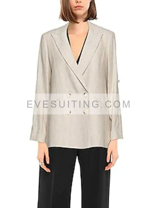 Zibby Allen Virgin River Beige Blazer