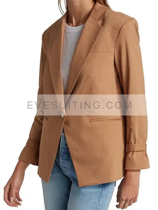 Zibby Allen Virgin River Brown Blazer