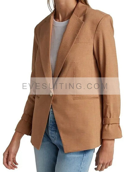 Zibby Allen Virgin River Brown Blazer