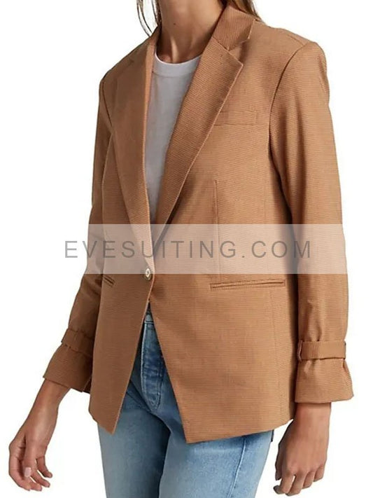 Zibby Allen Virgin River Brown Blazer