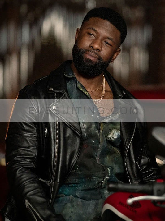 Zyair Malloy Mea Culpa 2024 Black Leather Jacket