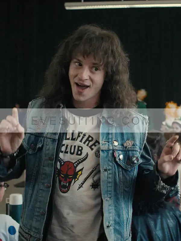 eddie Munson Dio Vest