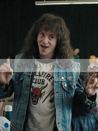 eddie Munson Dio Vest