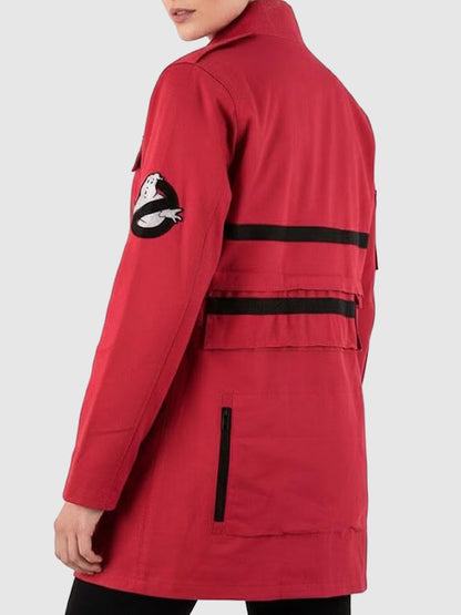 Ghostbusters Frozen Empire Red Jacket