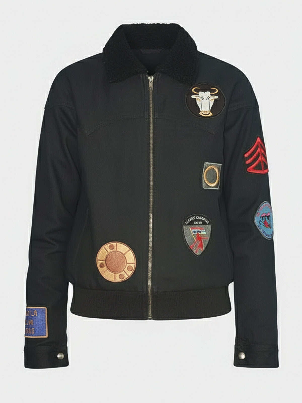 Robin Buckley Black Denim Jacket