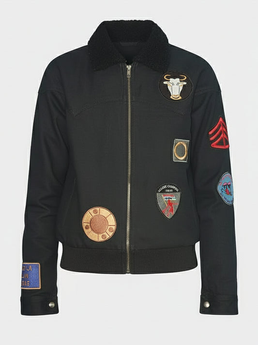 Robin Buckley Black Denim Jacket