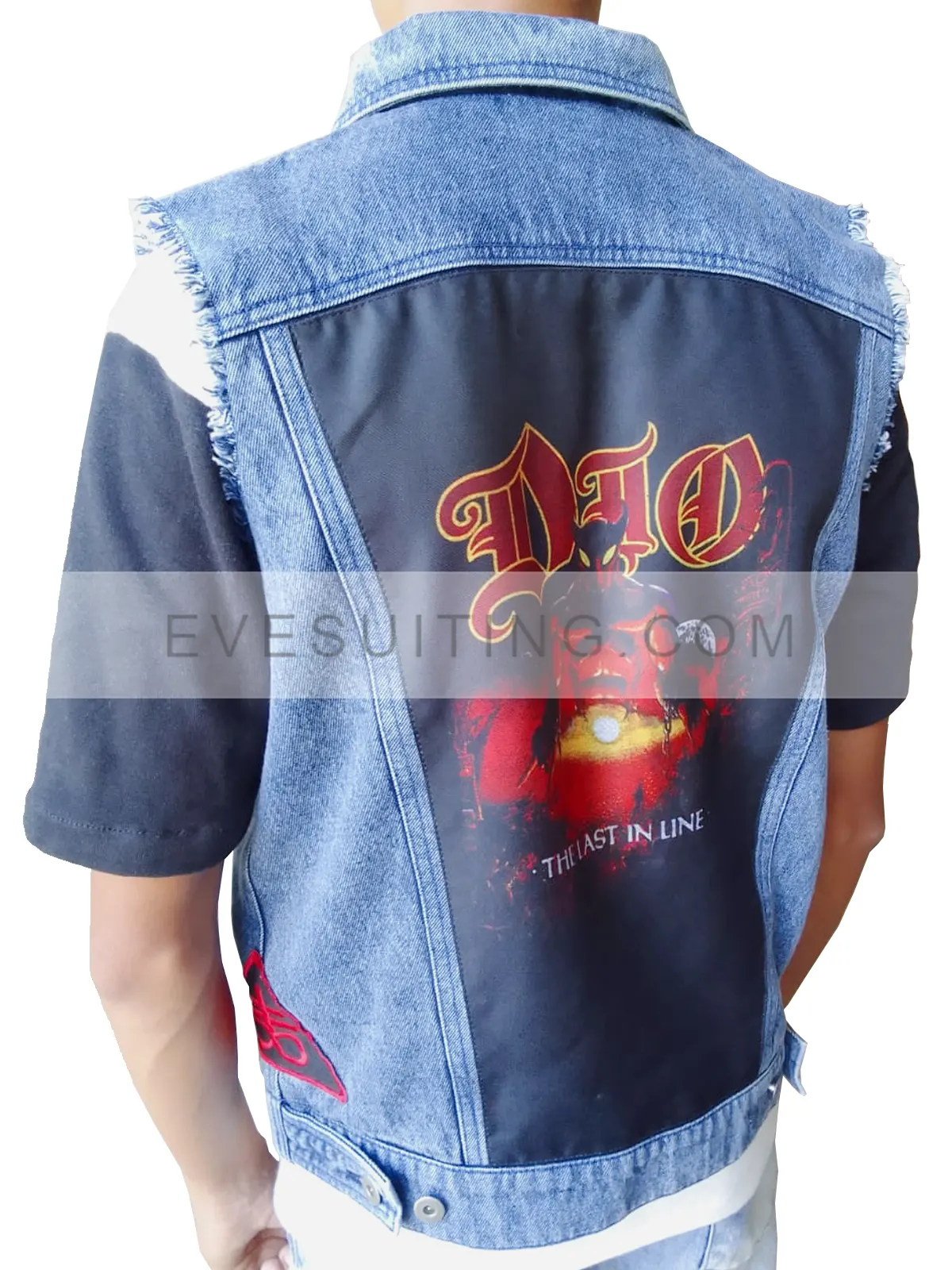 Stranger Things Eddie Munson Denim Vest