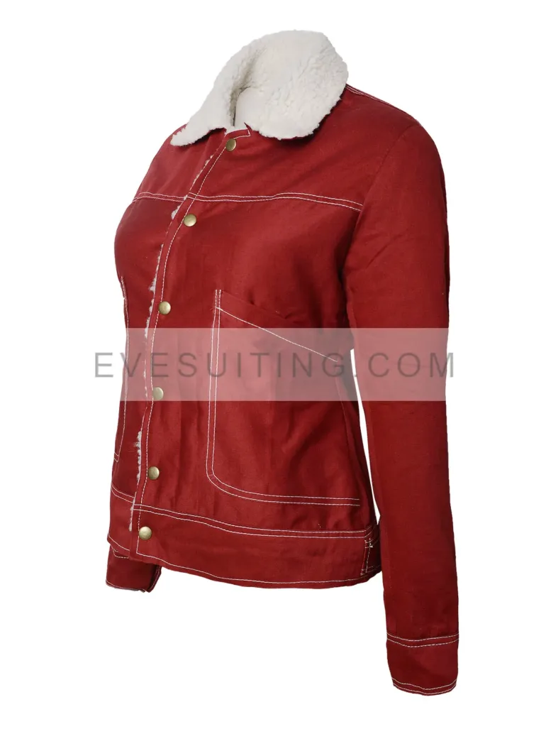Nancy Wheeler TV Series Stranger Things Natalia Dyer Red Jacket