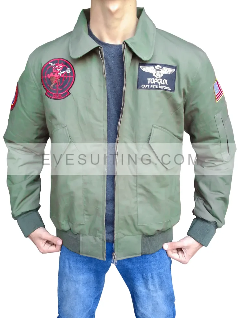 Top Gun Tom Cruise Bomber Jacket