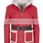Santa Claus Christmas Hooded Unisex Jacket