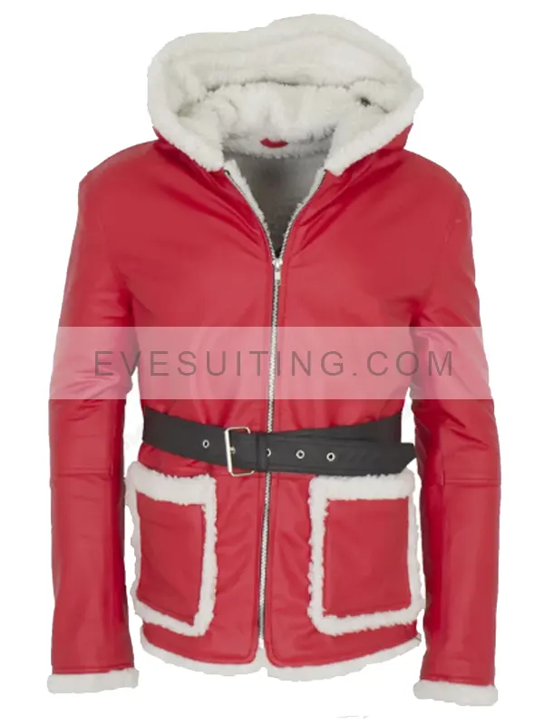 Santa Claus Christmas Hooded Unisex Jacket