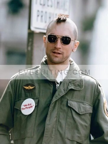 Taxi Driver Green Military Jacket