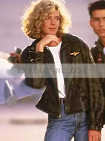 Kelly McGillis Charlie Top Gun Jacket