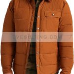 Yellowstone Season 4 Walker Puffer Cotton Jacket