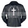 NJ My Chemical Romance Leather Moto Jacket