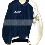 Selena Houston Astros Bomber Blue Jacket