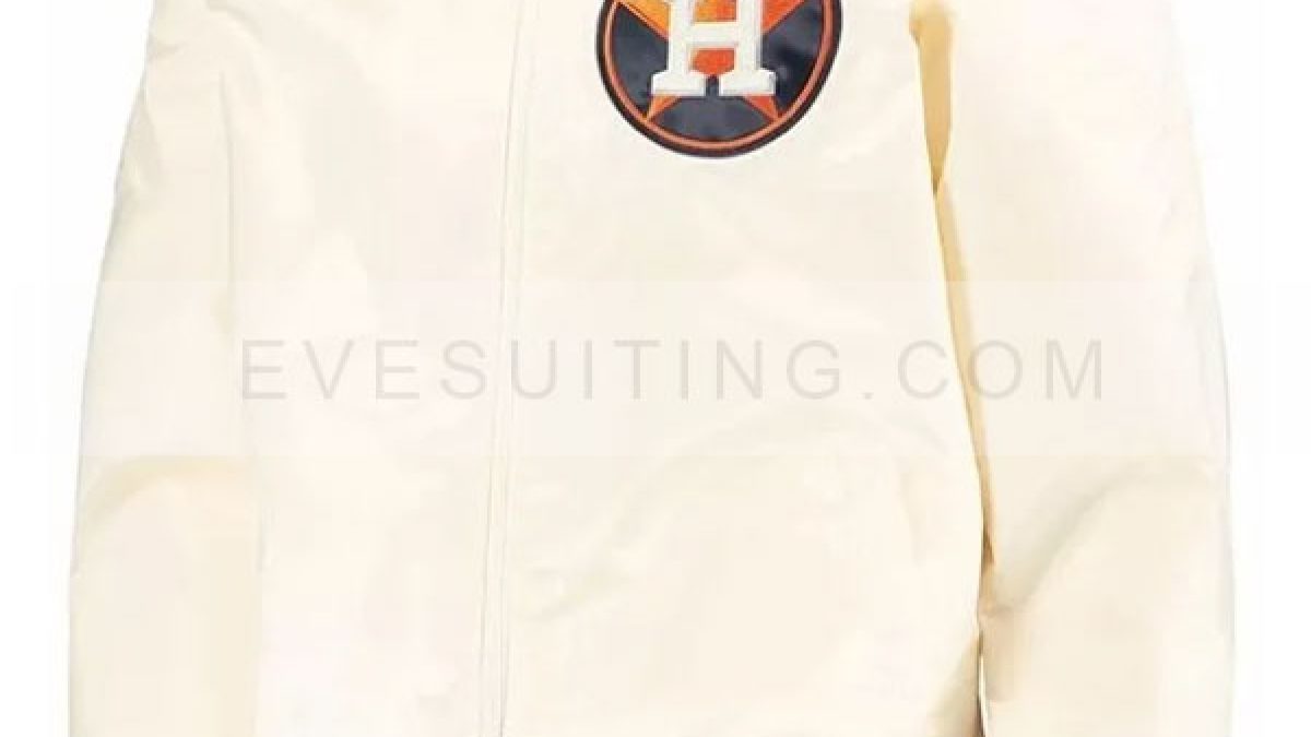 Houston Astros Starter Jacket  Houston Astros Star Cream Jacket