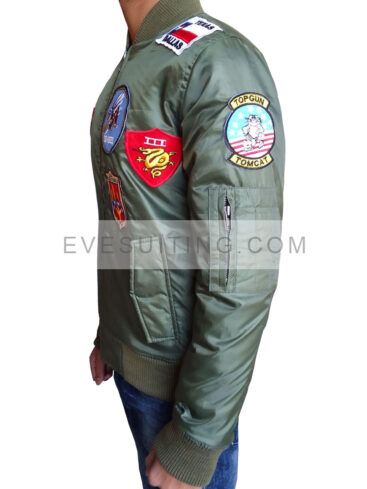 Top Gun Maverick Jacket With Patches