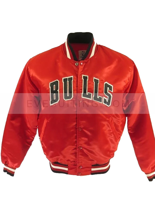 Unisex Chicago Bulls Starter Red Jacket