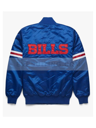 Unisex NFL Buffalo Bills Royal Blue  Satin Starter Jacket