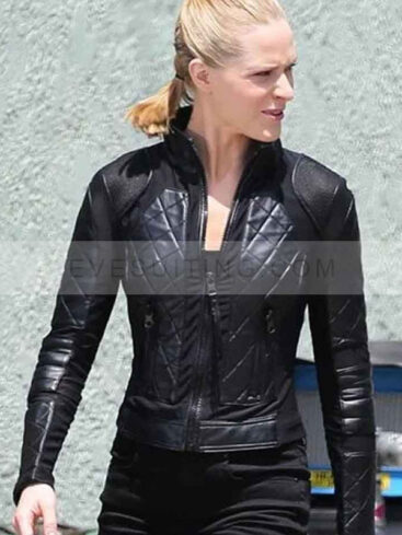 Westworld Season 3 Evan Rachel Wood Black Leather Jacket
