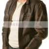 Tommy Gavin TV Series Rescue Me Brown Leather Jacket