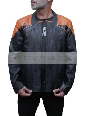 Data Leather Jacket