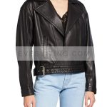 Emily In Paris S02 Camille Leather Jacket
