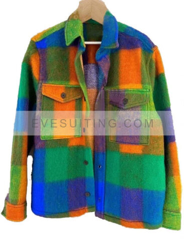 Emily In Paris S03 Julien Multicolored Checked Jacket