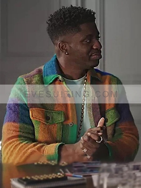 In Paris S03 Samuel Arnold Multicolored Checked Jacket