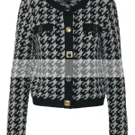 Lily Collins Emily In Paris S03 Houndstooth Jacket