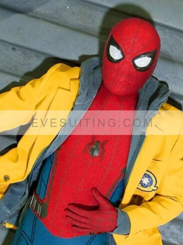 Spider Man Homecoming Peter Parker Yellow Blazer Jacket