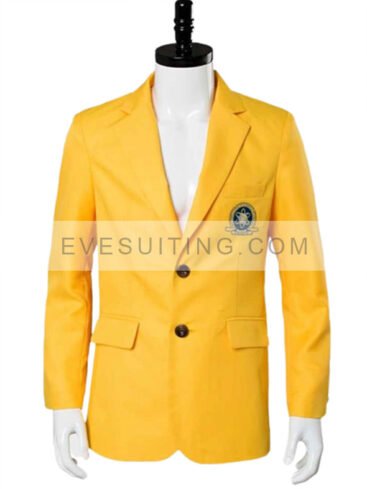 Peter Parker Spider Man Homecoming Yellow Blazer