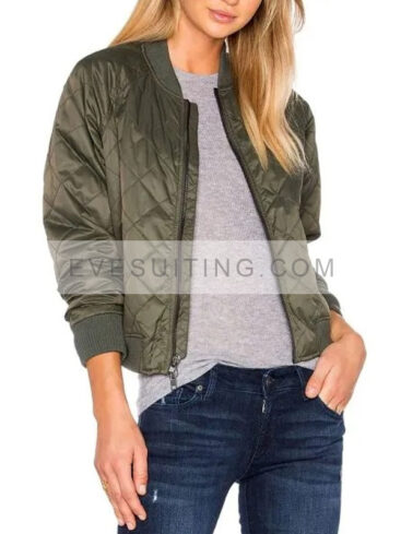 Chicago PD Season 8 Hailey Upton Quilted Jacket