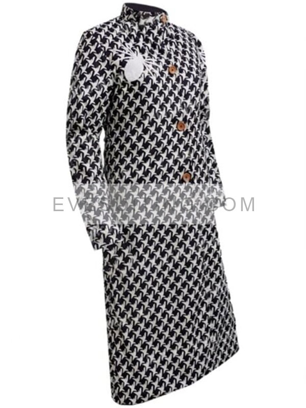 Sylvie Grateau Emily In Paris Checked Trench Coat