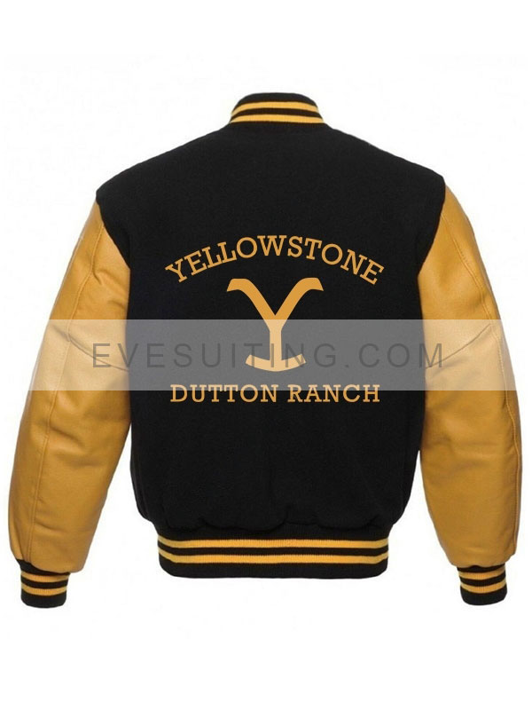 Yellowstone Dutton Ranch Bomber Varsity Jacket