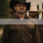 Dutton Ranch Yellowstone Season 5 Brown Shirt