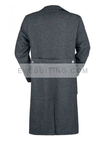 Eddie Redmayne Fantastic Beasts 2 Newt Scamander Grey Wool Coat