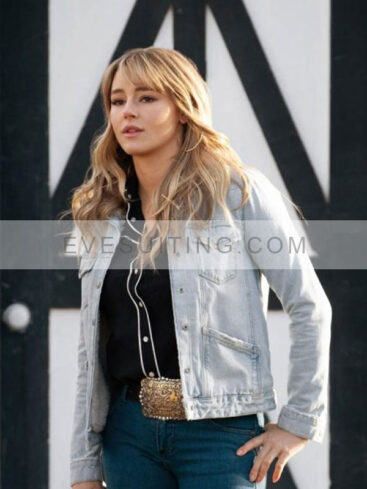 Nicole Duke Yellowstone Season 3 Denim Jacket