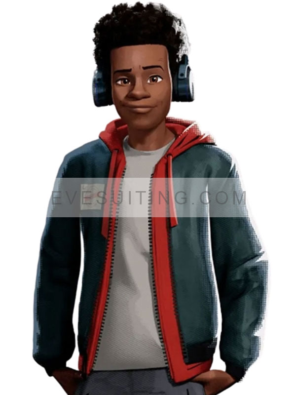 Spider-Man Across Miles Morales The Spider-Verse Jacket